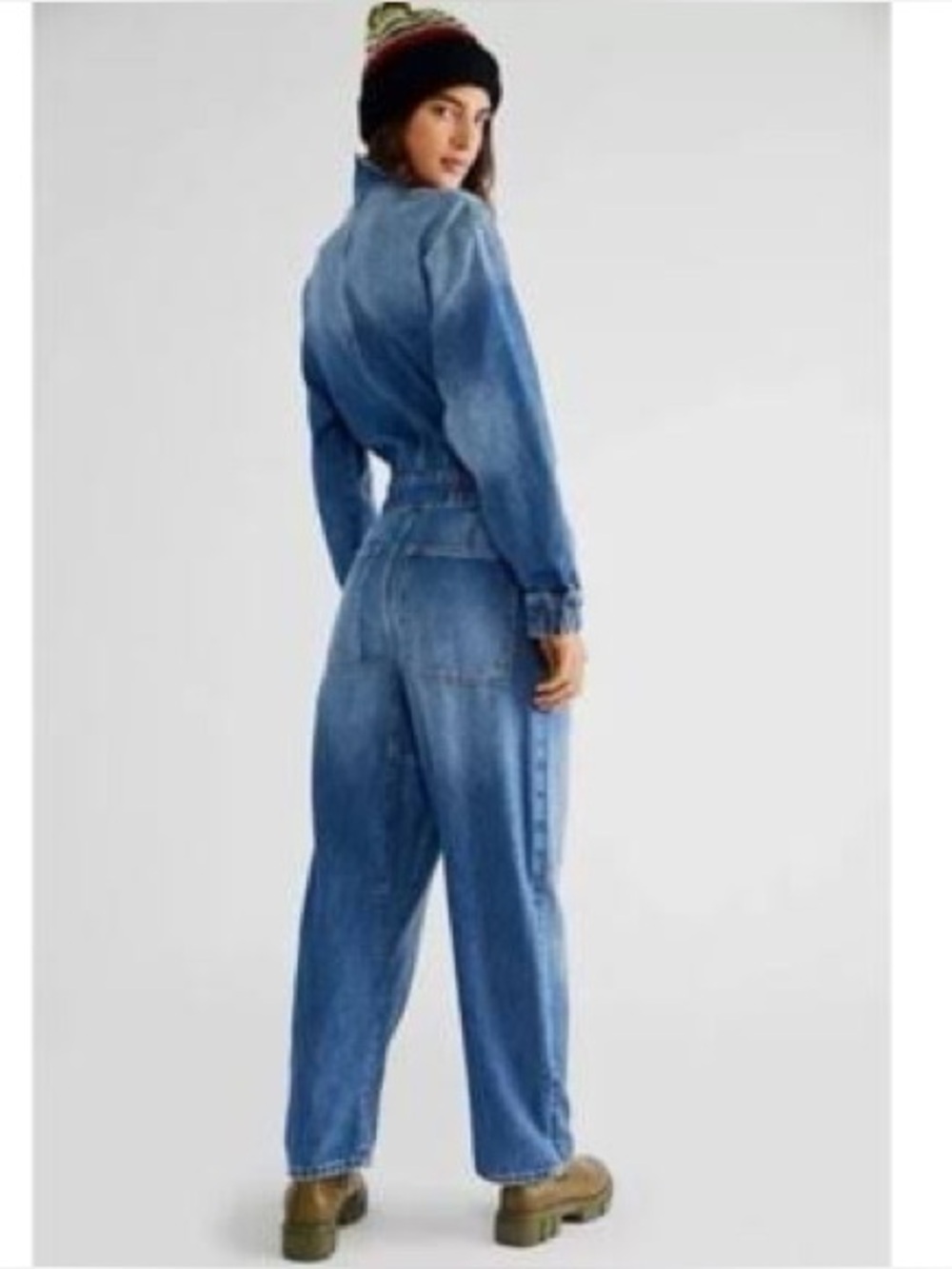 Free People Night Moves Jumpsuit Size Medium - Picture 2 of 7